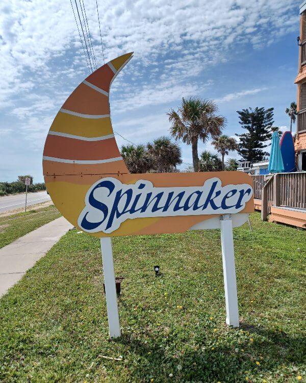 Spinnaker - condominium sign